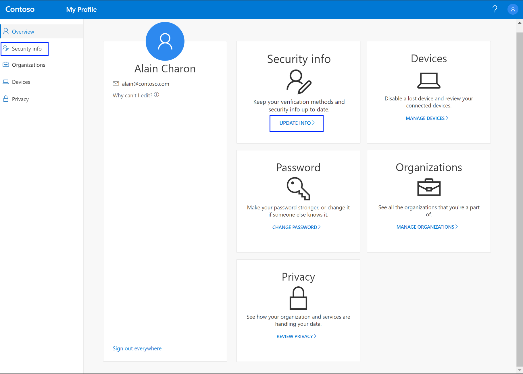 aka.ms/account settings